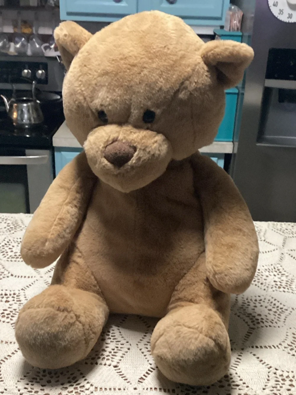 Cozy Brown Teddy Bear Plush Stuffed Animal